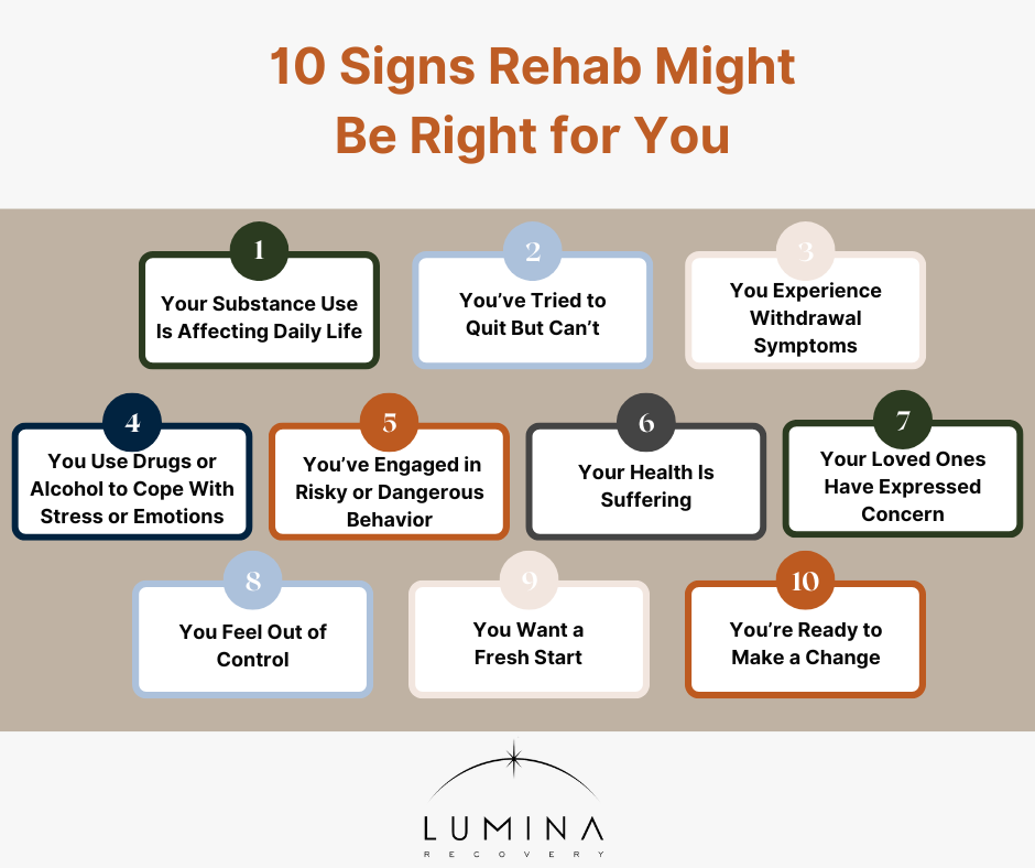 10 Signs Rehab Might Be Right for You