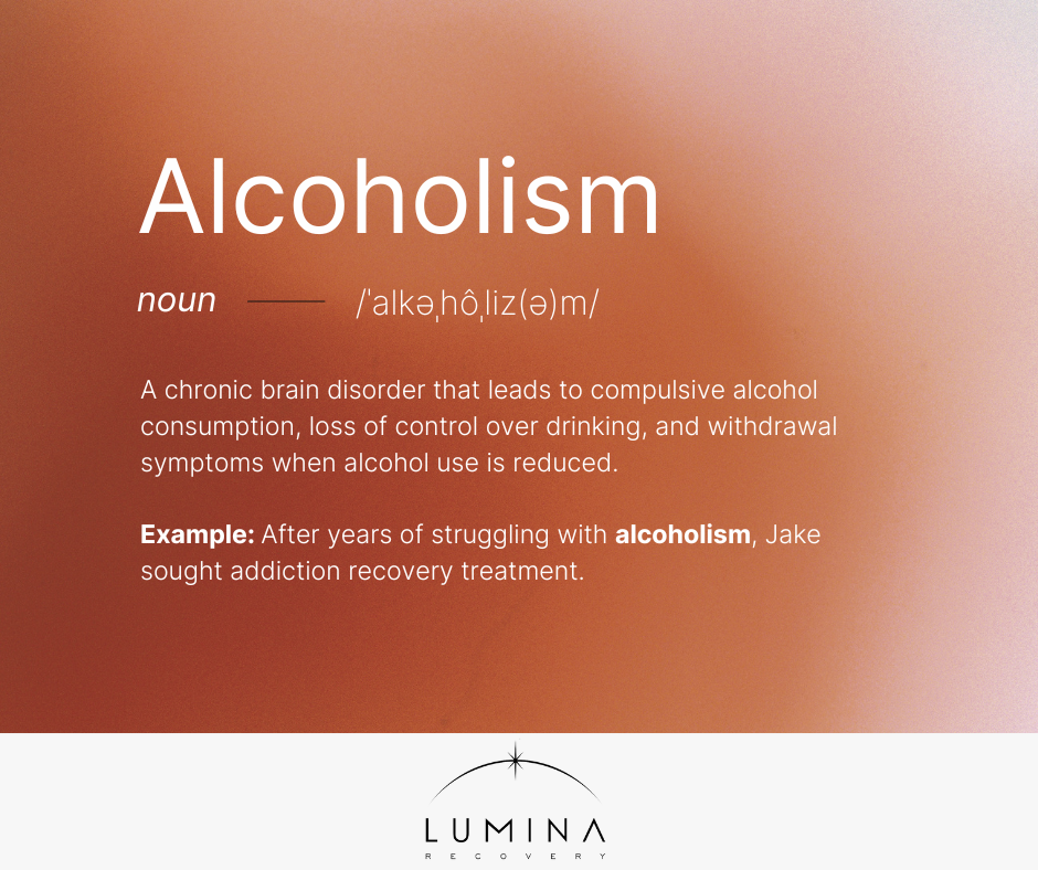 Definition of alcoholism