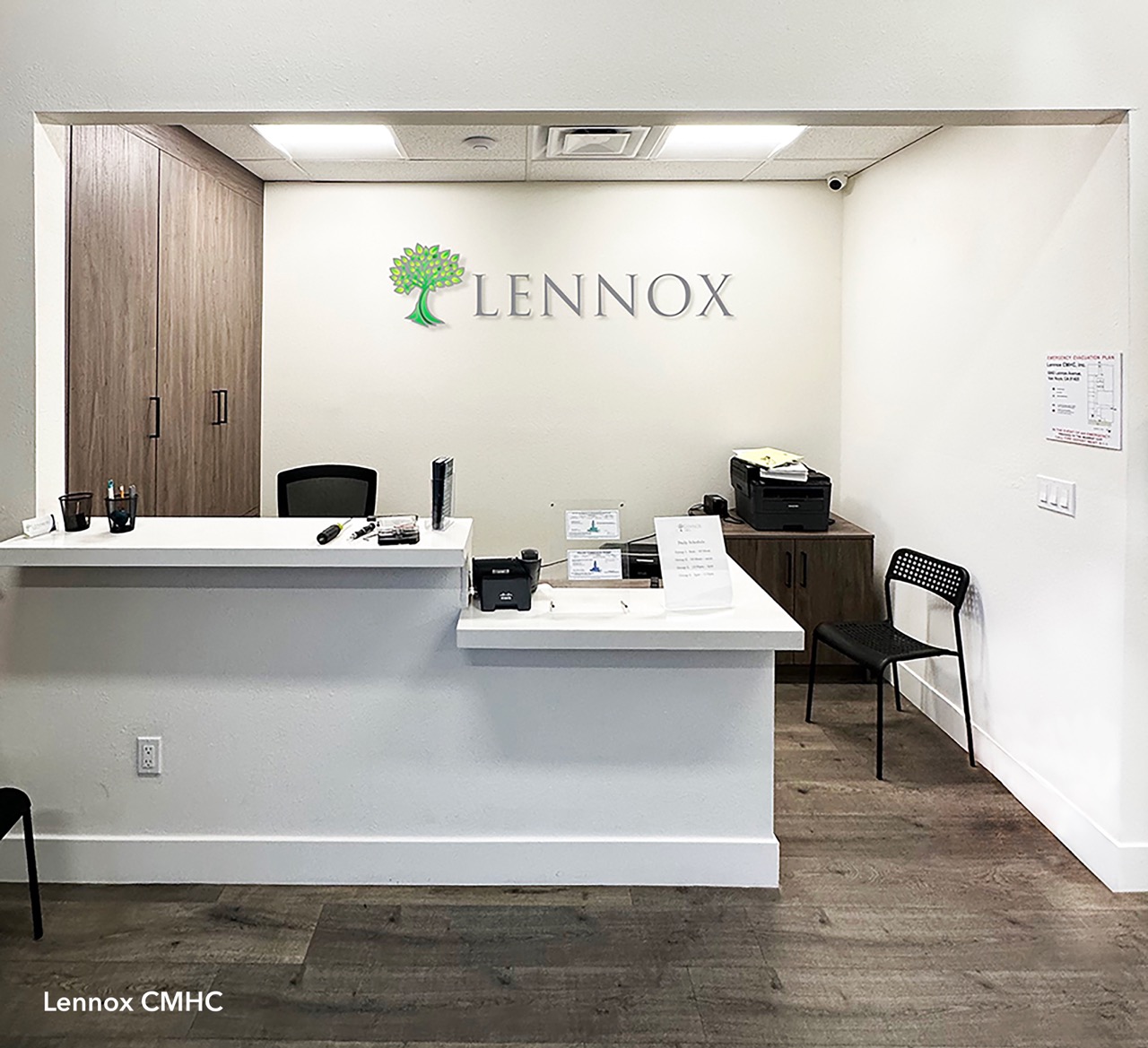 Lennox CMHC Front Desk