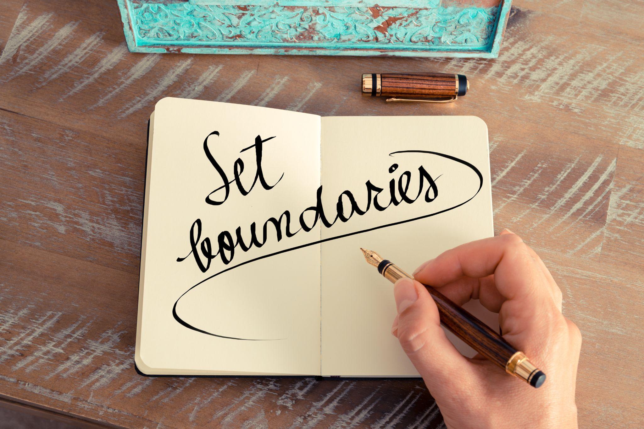 boundaries in recovery