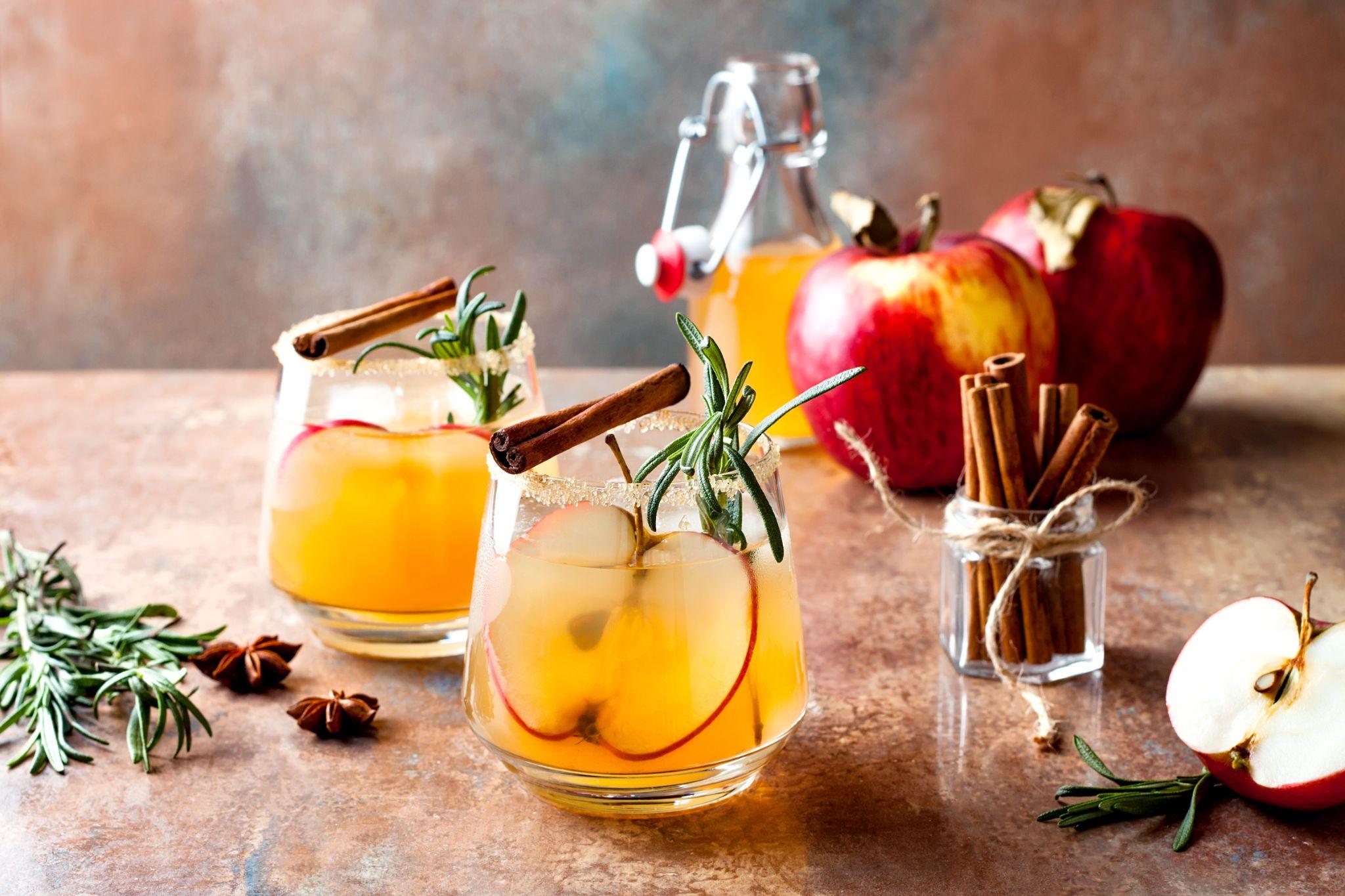 Ginger apple cider punch