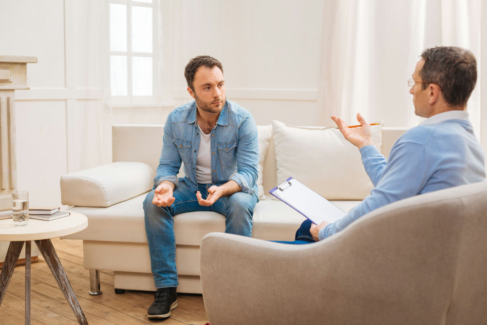 men in effective addiction treatment in Westlake Village, CA