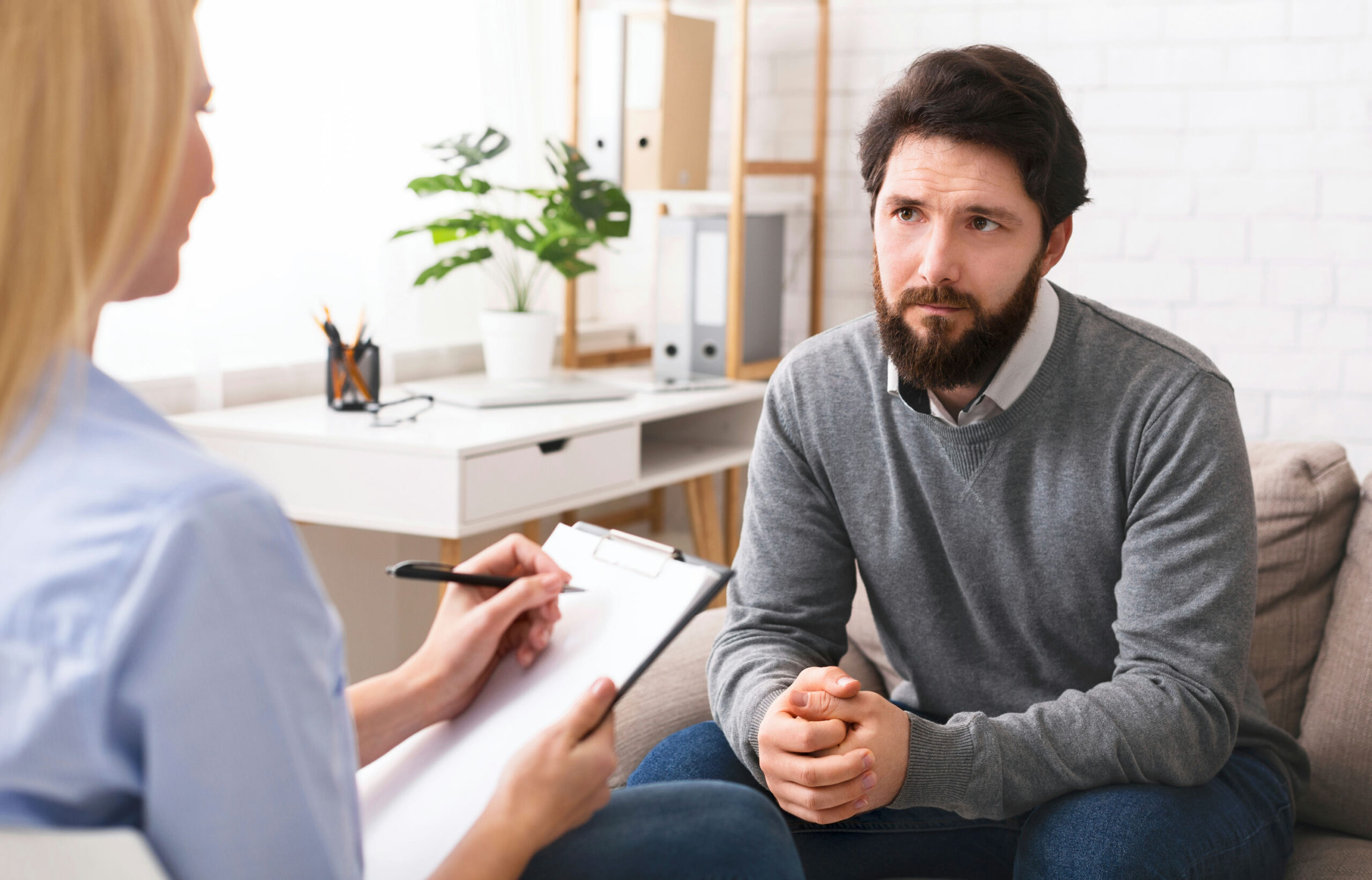 individual receiving addiction treatment in Redondo Beach, CA